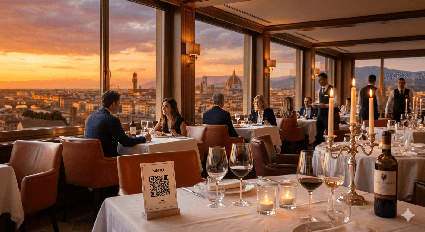 Ordini al tavolo con QR code: vantaggi per il ristorante