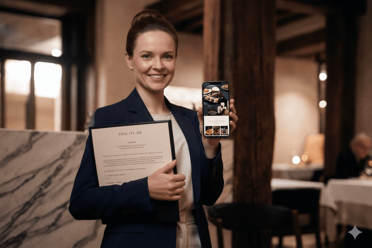 Menu digitale vs menu cartaceo: cosa conviene a un ristorante nel 2026